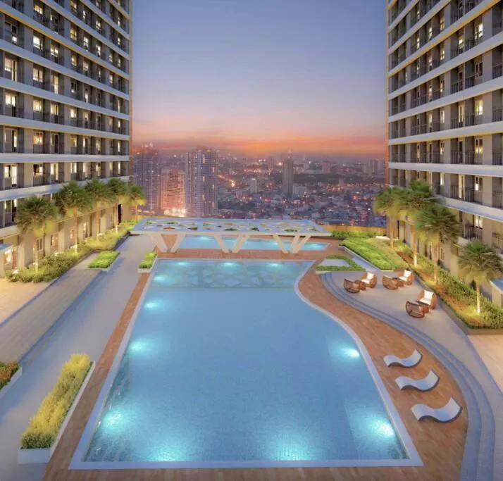アパート 1Br Unit Condotel W Balcony Fame Residences -Fm05 マニラ市 フィリピン